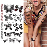 Supperb® 6 Mix Packs Butterfly Temporary Tattoos