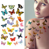 Supperb® Butterfly Temporary Tattoos / 6-pack