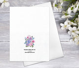 Wildflower Hydrangea Floral Fine Art Note Cards Floral Blank Watercolour Card Flower Greeting Cards Anniversary Mother's day Greeting Cards